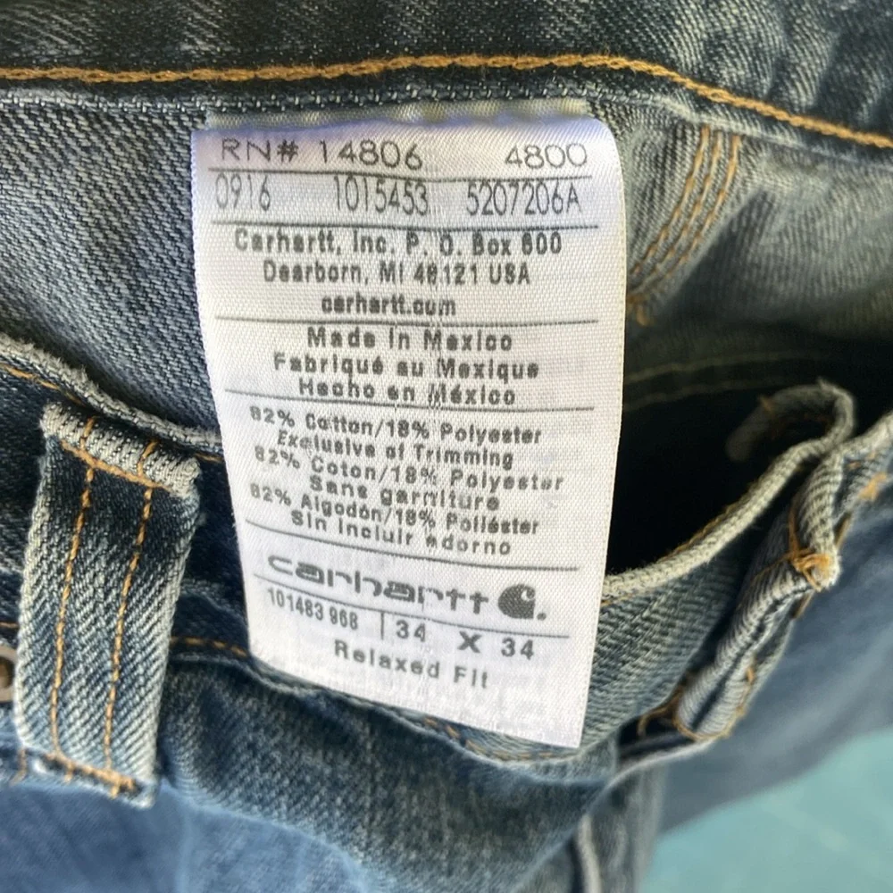 Carhartt relaxed fit